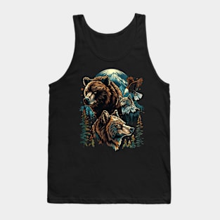 Grizzly Bear Bold Behaviors Tank Top